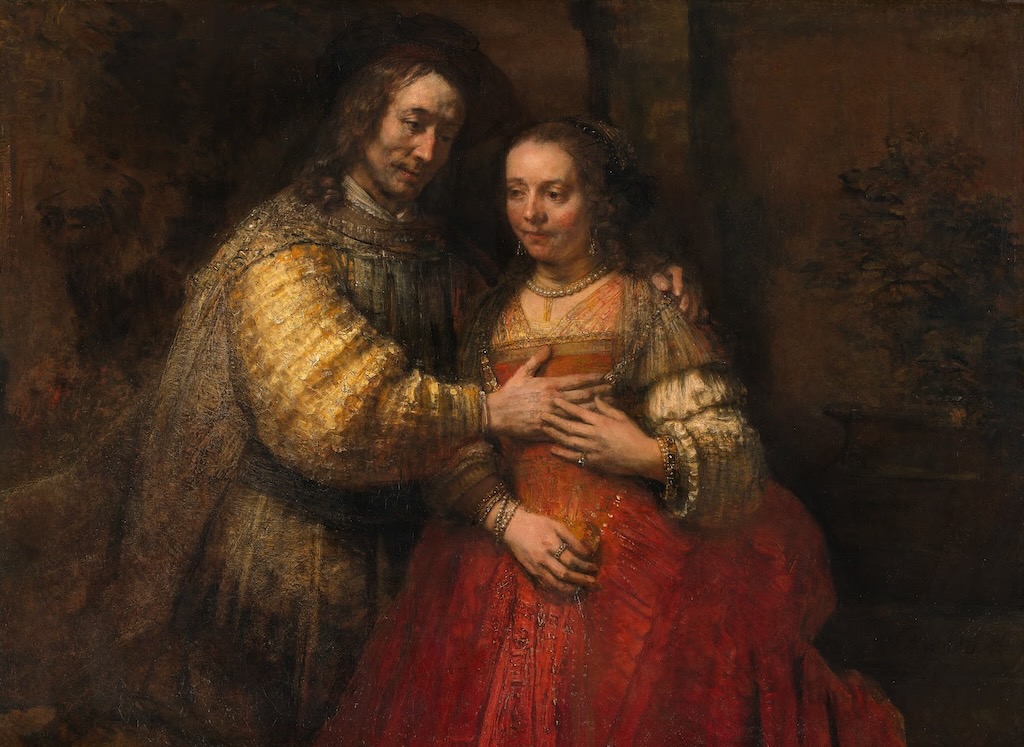 Rembrandt La sposa ebrea